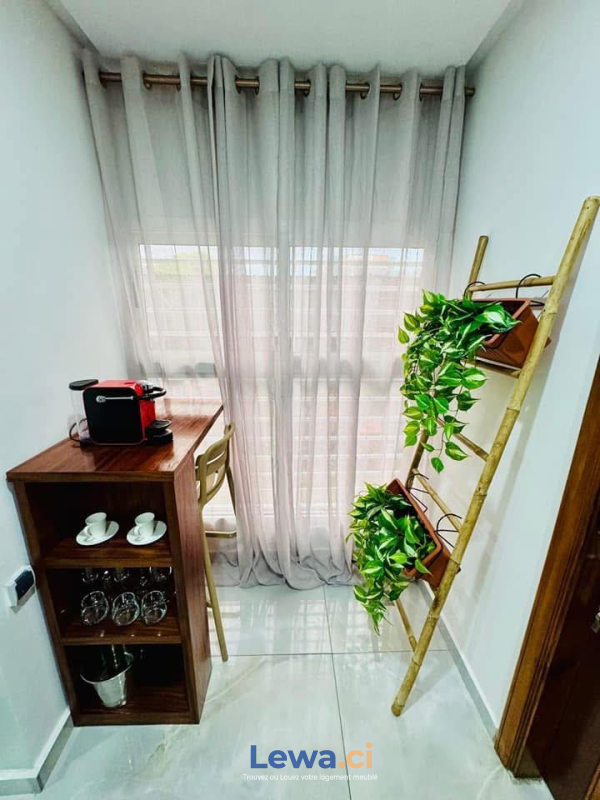 Appartement Meublé 2 Pièces – Haut Standing