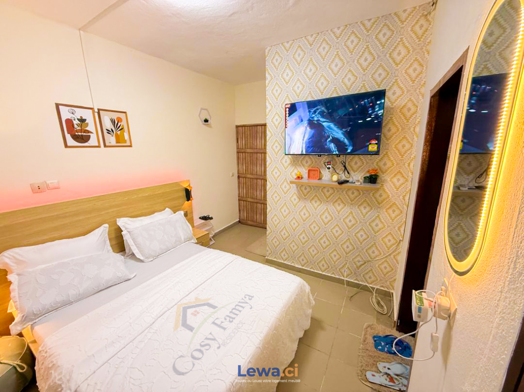 Studio Meublé Cosy - Cocody Faya